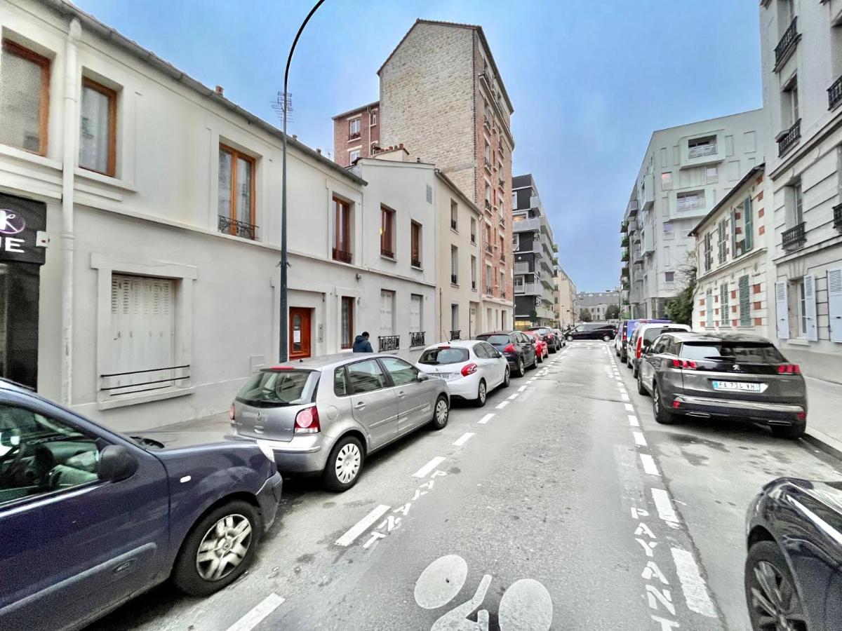 Studio Aux Portes De Paris - Acces Direct Stade De France Clichy Eksteriør billede